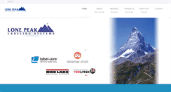 Desktop Screenshot of lonepeaklabeling.com